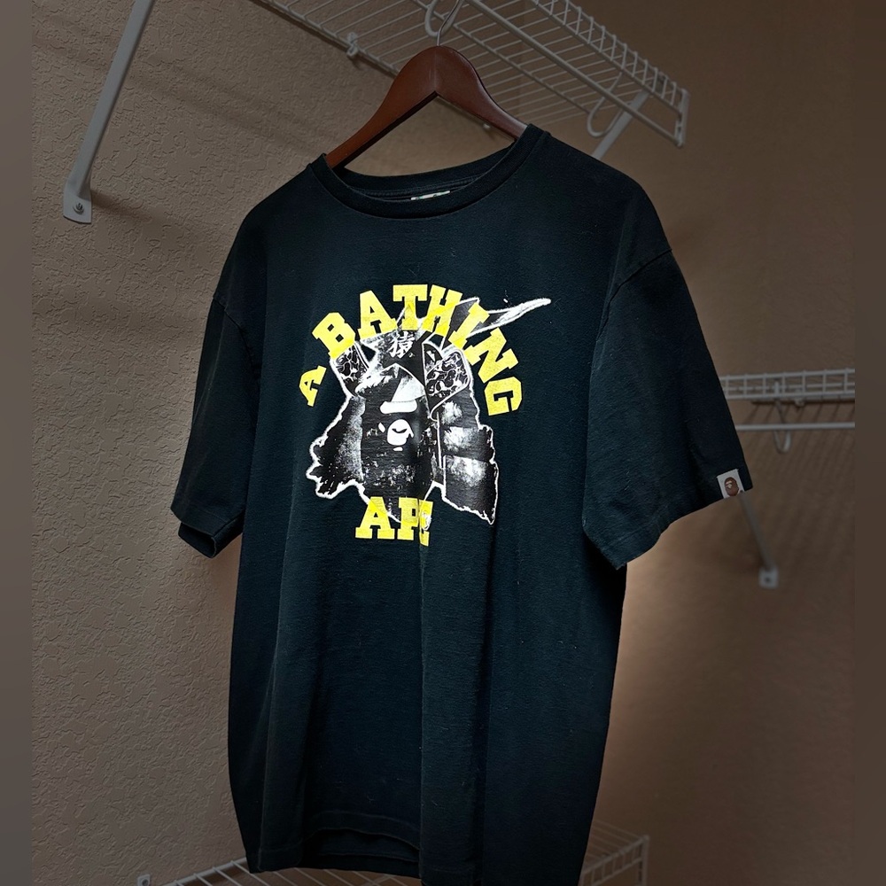 Men's Bathing Ape Black Tee